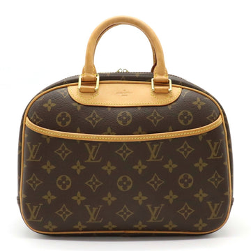 Louis Vuitton Monogram Trouville Handbag Mini Boston M42228