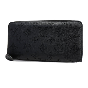 LOUIS VUITTONAuth  Mahina Zippy Wallet M61867 Women's Long Wallet Noir