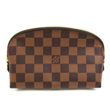 Louis Vuitton Damier Poche Cosmetic N47516 Women's Pouch Ebene