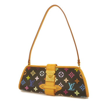 LOUIS VUITTONAuth  Monogram Multicolore Chaly M40050 Women's Shoulder Bag Noir