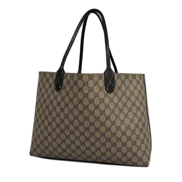 GUCCIAuth  Reversible Tote Women's GG Supreme Beige,Black