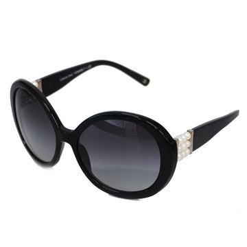CHANELAuth  Women's Sunglasses Black silver hardware 5159-H