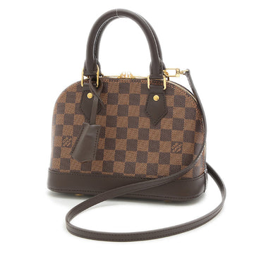 Louis Vuitton Damier Alma BB 2Way Bag Shoulder N41221