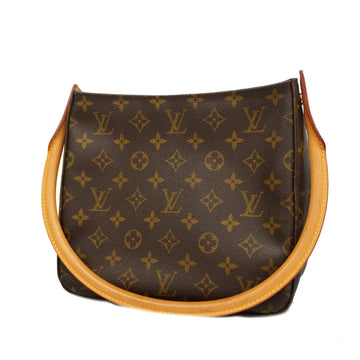 LOUIS VUITTONAuth  Monogram Looping MM M51146 Women's Shoulder Bag