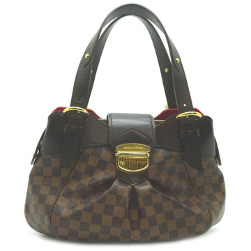 LOUIS VUITTON Sistina PM Women's Shoulder Bag N41542 Damier Ebene [Brown]