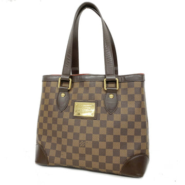 LOUIS VUITTON Tote Bag Damier Hampstead PM N51205 Ebene Ladies