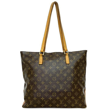 LOUIS VUITTON Tote Bag Kabamezo Brown Monogram M51151 Canvas Nume Leather DU1004  Handbag Women's