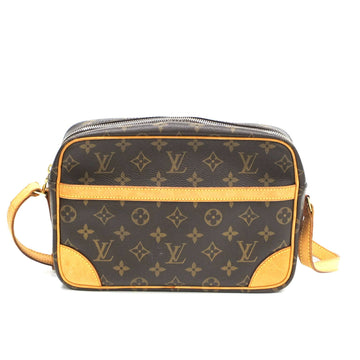 LOUIS VUITTON Trocadero 27 Shoulder Bag Monogram Canvas Brown M51274 Ladies