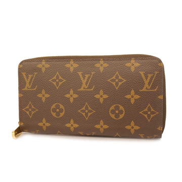 Louis Vuitton Monogram Zippy Wallet M60017 Men,Women,Unisex Long Wallet