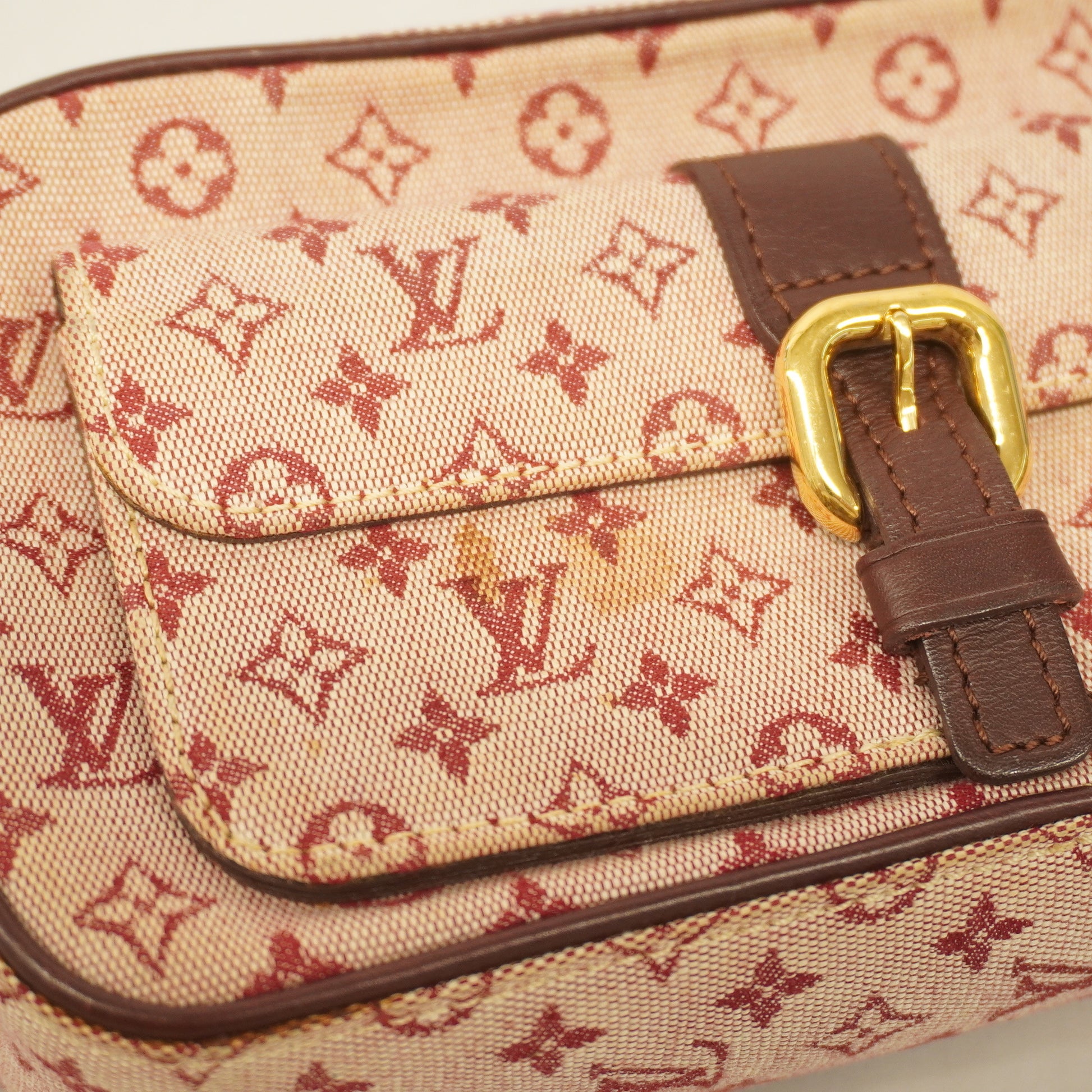 LOUIS VUITTON LOUIS VUITTON Juliette Shoulder crossbody Bag M92219 Monogram  Mini Cerise Used M92219