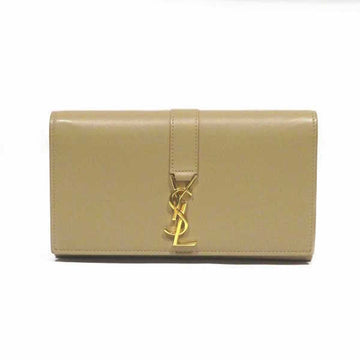 SAINT LAURENT Large Flap Wallet 414567 BJ50J 2643 Bifold Long Women's