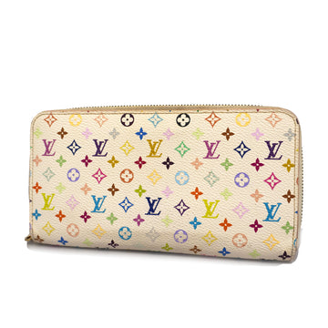 LOUIS VUITTONAuth  Monogram Multicolore Women's Zippy Wallet [bi-fold] M60274