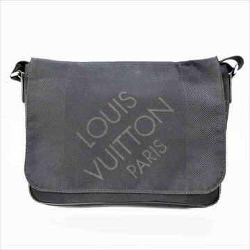 Louis Vuitton Petit Messager Shoulder Bag M93618 LOUIS VUITTON Damier Jean Mesh Black