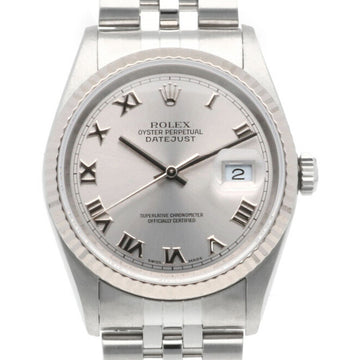 Rolex Datejust Oyster Perpetual Watch Stainless Steel 16234 Men's