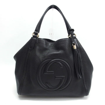 Gucci Soho Cellarius Interlocking G Tote Bag 282309 Black