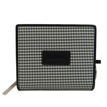 DIOR HOMME Canvas Card Case Black,White