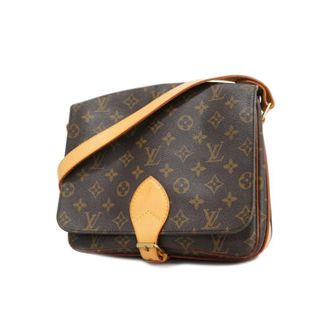 LOUIS VUITTON Shoulder Bag Monogram Cartesier 26 M51252 Brown Ladies