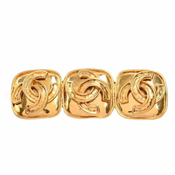 CHANEL here mark brooch gold