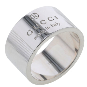 GUCCI ring width approx. 10.2mm SV925 Upper size 16.5 Lower 19 Men's