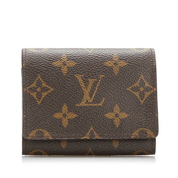 Louis Vuitton Monogram Amberop Cult Duvisit Card Case Business Holder M62920 Brown PVC Women's LOUIS VUITTON