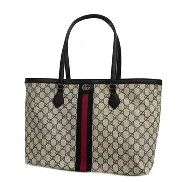 GUCCIAuth  Tote Bag Ophidia 519335 Women's GG Supreme Tote Bag Navy