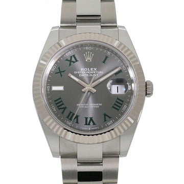 ROLEX Datejust 41 126334 Random Slate Roman Men's Watch