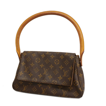 LOUIS VUITTONAuth  Monogram Mini Looping M51147 Women's Shoulder Bag