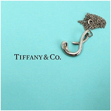 TIFFANY Necklace Initial “S” Silver 925 Women's Pendant for &Co