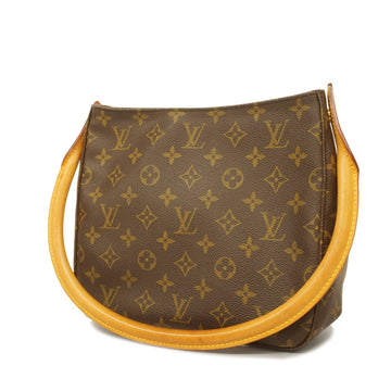 LOUIS VUITTONAuth  Monogram Looping MM M51146 Women's Shoulder Bag