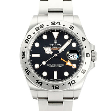 ROLEX Explorer II 216570 Black Dial Watch Men's