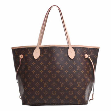 LOUIS VUITTON Monogram Neverfull MM Tote Bag M41177 Brown