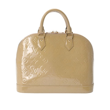 LOUIS VUITTON Vernis Alma PM USA Made Dune M90170 Women's Monogram Handbag