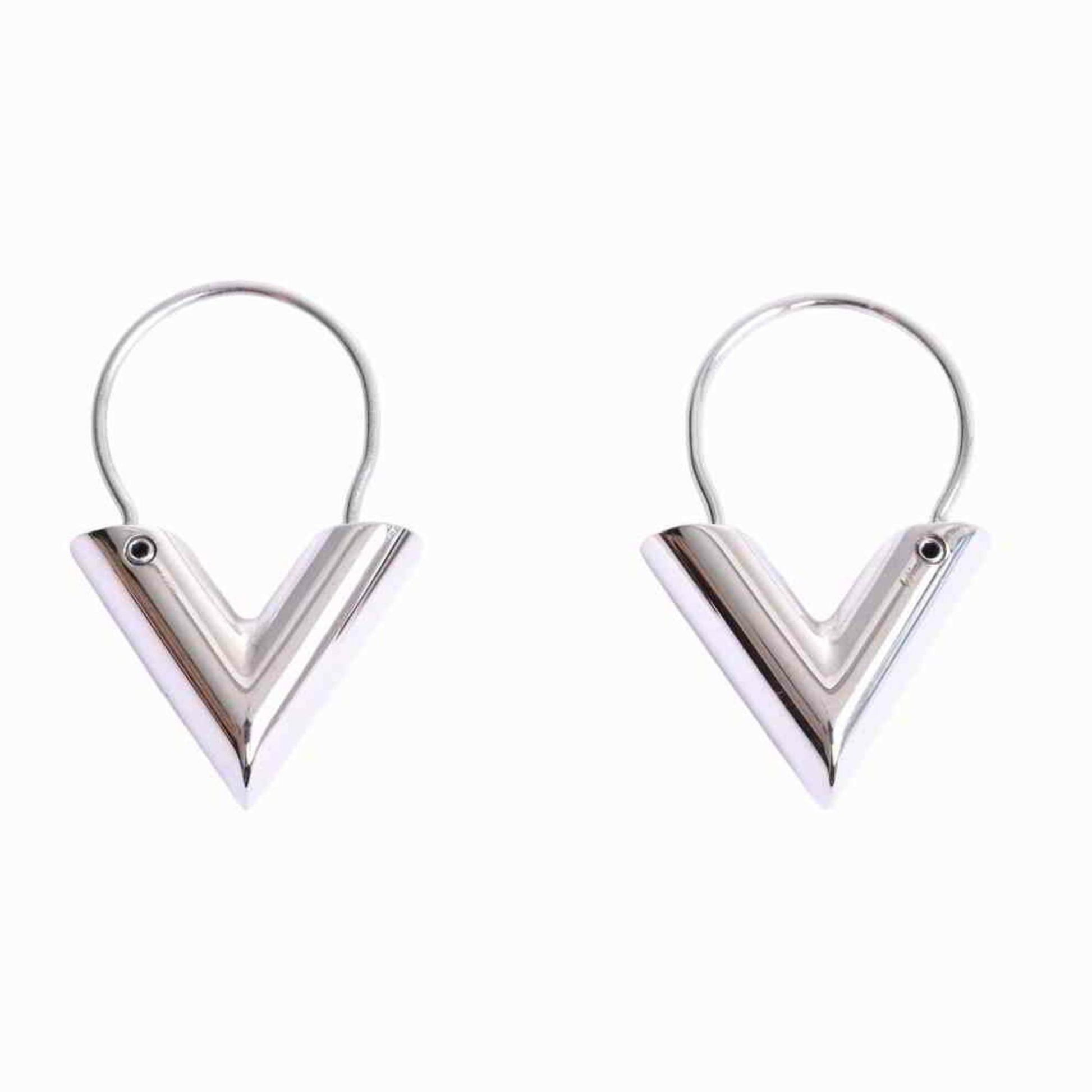 Louis Vuitton 2023-24FW Essential v stud earrings (M68153, M63208)