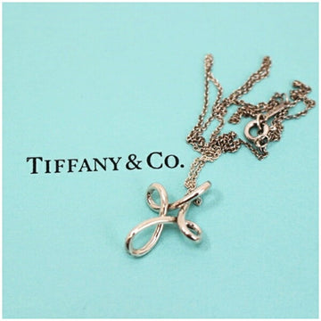 TIFFANY Necklace Infinity Cross Silver 925  Women's Pendant