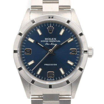 Rolex Air King Precision Oyster Perpetual Watch SS 14010M Men's