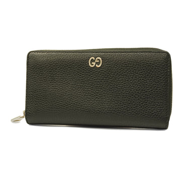 GUCCIAuth  Long Wallet 473928 Women's Leather Black