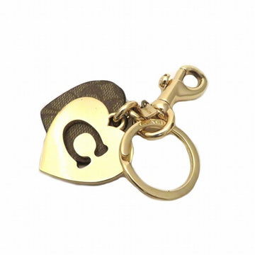 COACH signature key holder 91478 bag charm brand accessory ring ladies