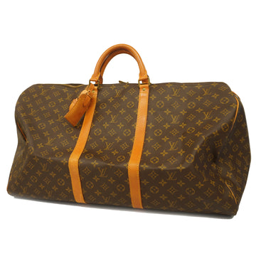 LOUIS VUITTONAuth  Monogram Keepol 60 M41422 Men,Women,Unisex Boston Bag