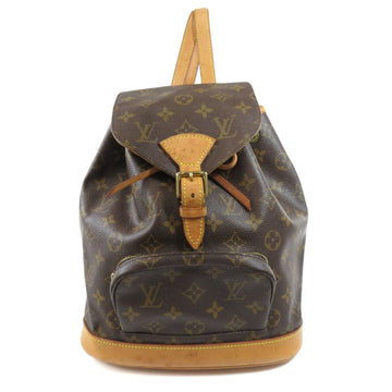 Louis Vuitton M51136 Monslim Middle Monogram Backpack Daypack Canvas Ladies LOUIS VUITTON