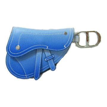 Dior Saddle pouch Blue Blue gradation leather