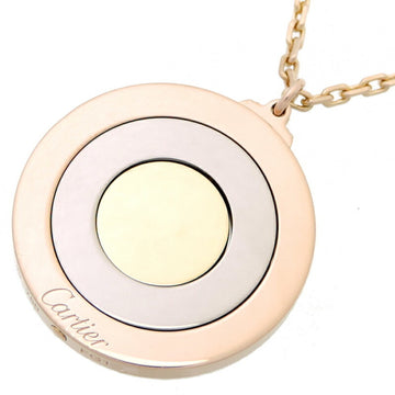 CARTIER Trinity Round Women's Necklace B7013200 750 Yellow Gold