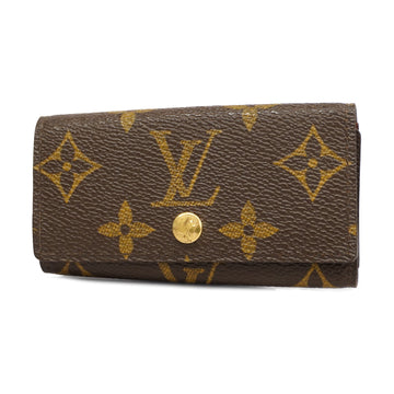 LOUIS VUITTONAuth  Monogram Multicle 4 M62631 Men,Women,Unisex Key Case