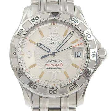 OMEGA Seamaster 200M watch matic 2514.30 stainless steel silver quartz analog display men's dial