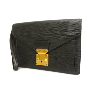 LOUIS VUITTONAuth  Epi Serie Dragonne M52612 Women's Clutch Bag Noir