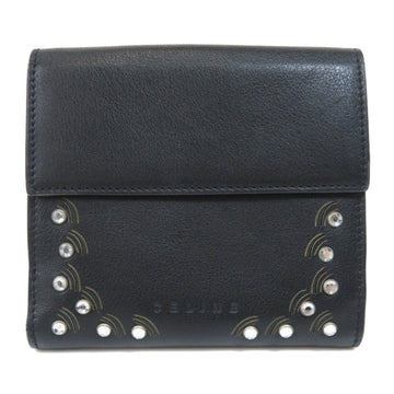 Celine motif bi-fold wallet leather ladies