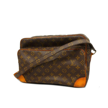 LOUIS VUITTON Shoulder Bag Monogram Nile GM M45242 Brown Ladies