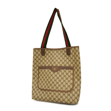 GUCCIAuth  Sherry Line Tote Bag 39 02 003 Women's GG Supreme Handbag,Tote Bag Beige