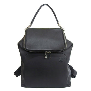 LOEWE Goya Leather Backpack Rucksack Black Ladies