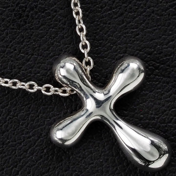 TIFFANY Small Cross Silver 925 Women's Necklace