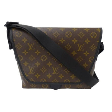 LOUIS VUITTON Bag Monogram Macassar Women's Men's Shoulder Magnetic M45557 CA0261